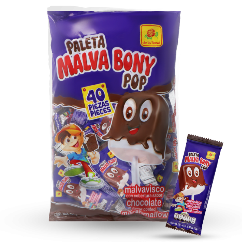 PALETA MALVABONY 40 PIEZAS