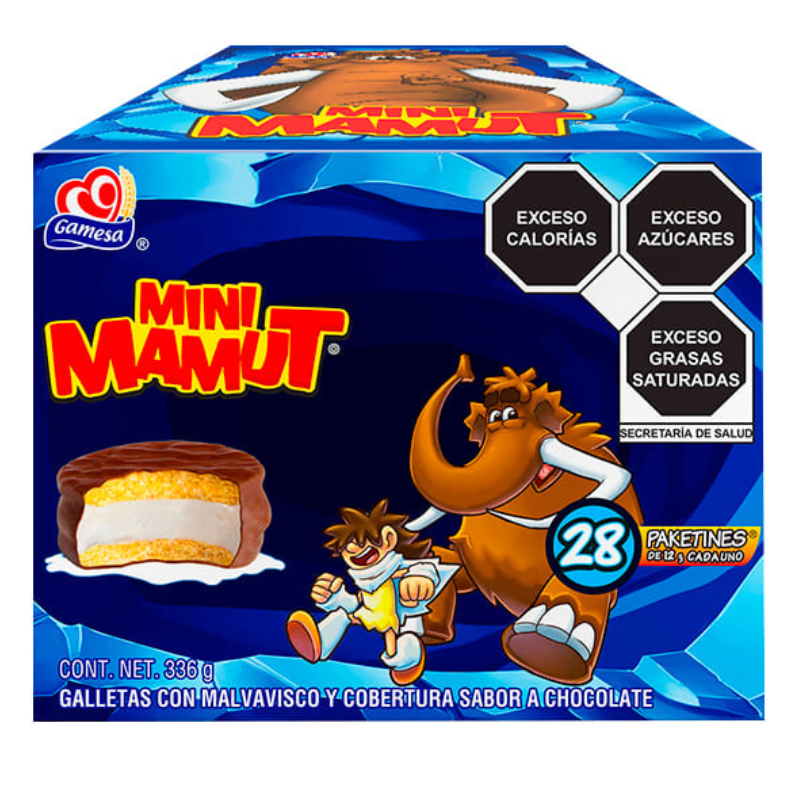 GALLETA MAMUT MINI 28 PIEZAS