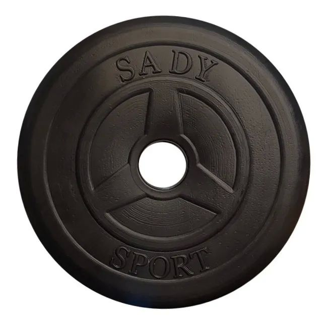 Set Par 2 Mancuernas De 15kg C/u 8 Discos Total - Sady Sport