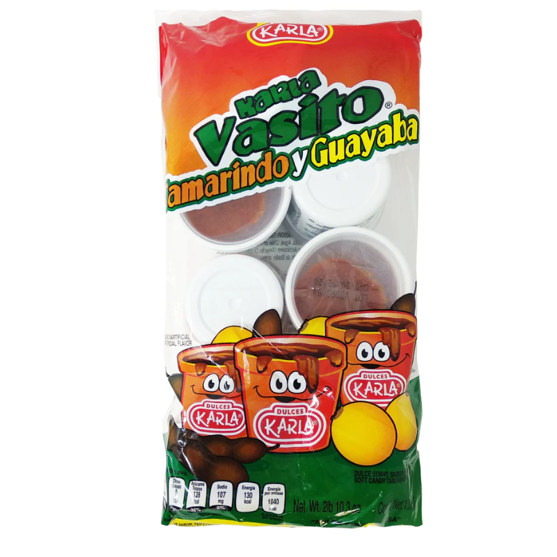 TAMARINDO VASO KARLA GRANDE 8 PIEZAS