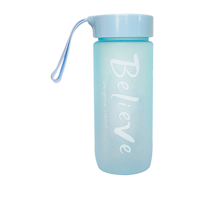 Botella Agua Deportiva Escolar Yoga Viaje Niños Fit 550ml