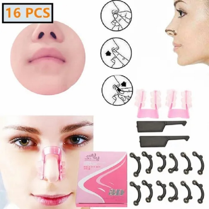 6 Pares Corrector Nasal Respingador Nariz