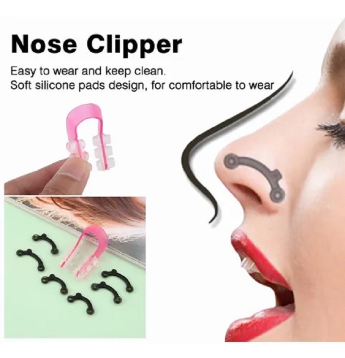 6 Pares Corrector Nasal Respingador Nariz