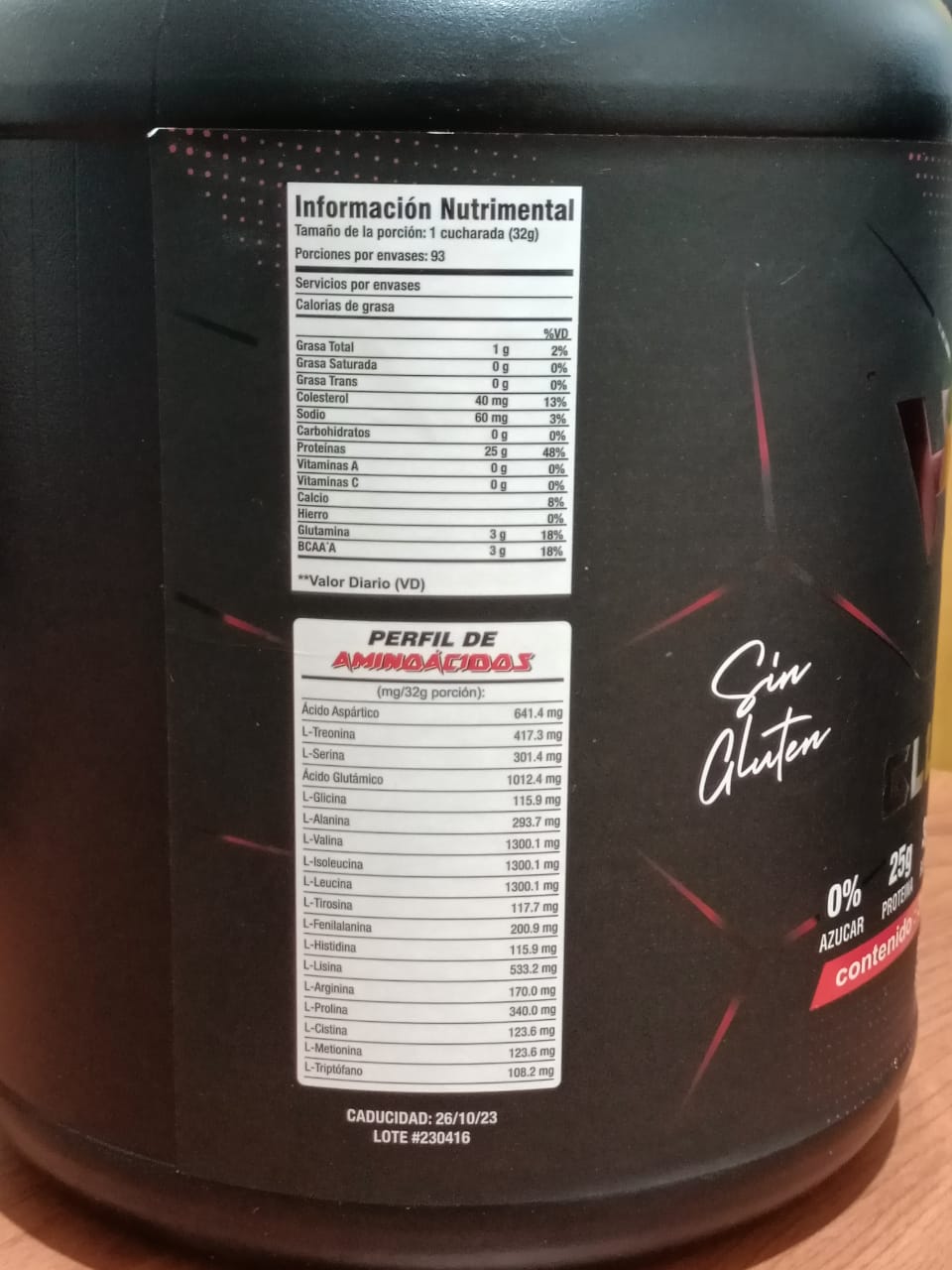 Proteína  Hydro King 3 Kilos Sabor  Arroz Con Leche