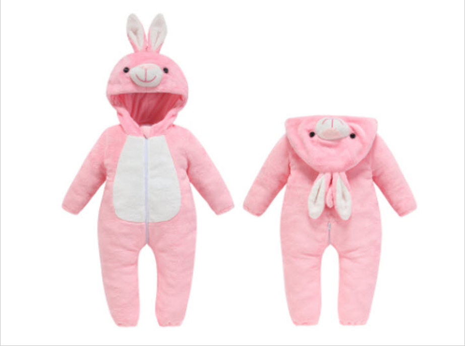 Hermoso Mameluco Bebe De Conejo, Cómodo, Pijama, Disfraz, 6 a 12 meses y 12 a 18 meses