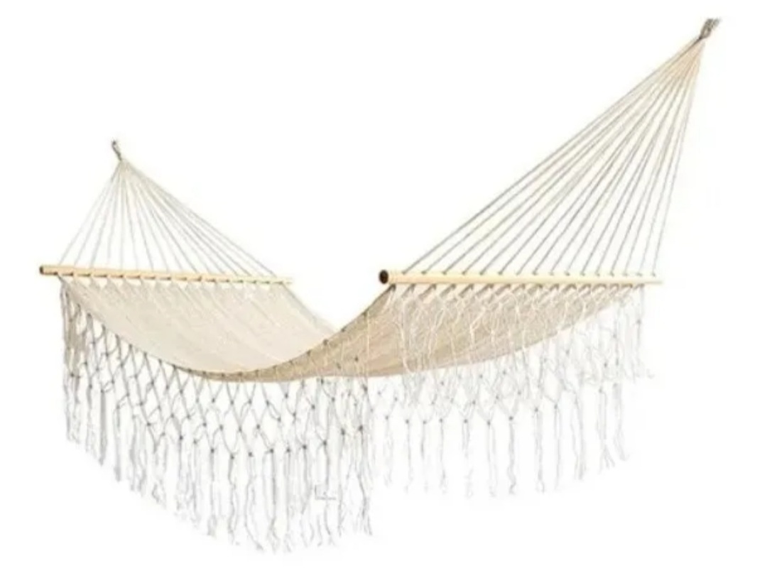 Hamaca Americana  Elegante de Lujo con Bordados.