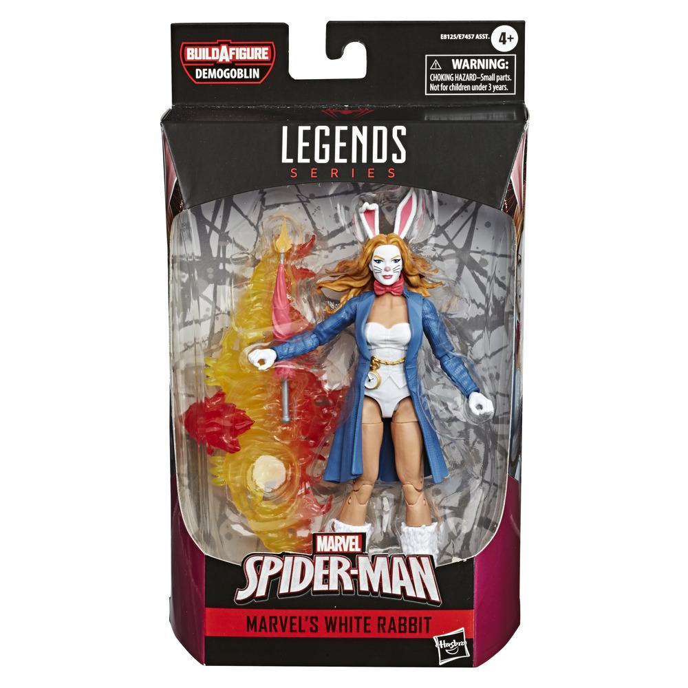 Figura Marvel Legends Spider-Man Marvel´S White Rabbit