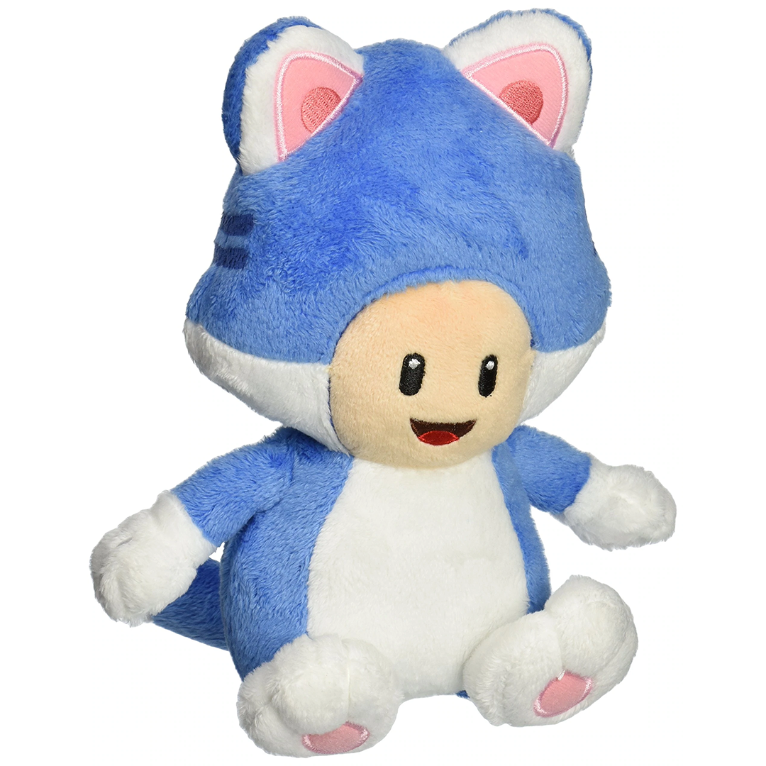 Little Buddy: Peluche Nintendo - Gato Toad 10 Pulgadas