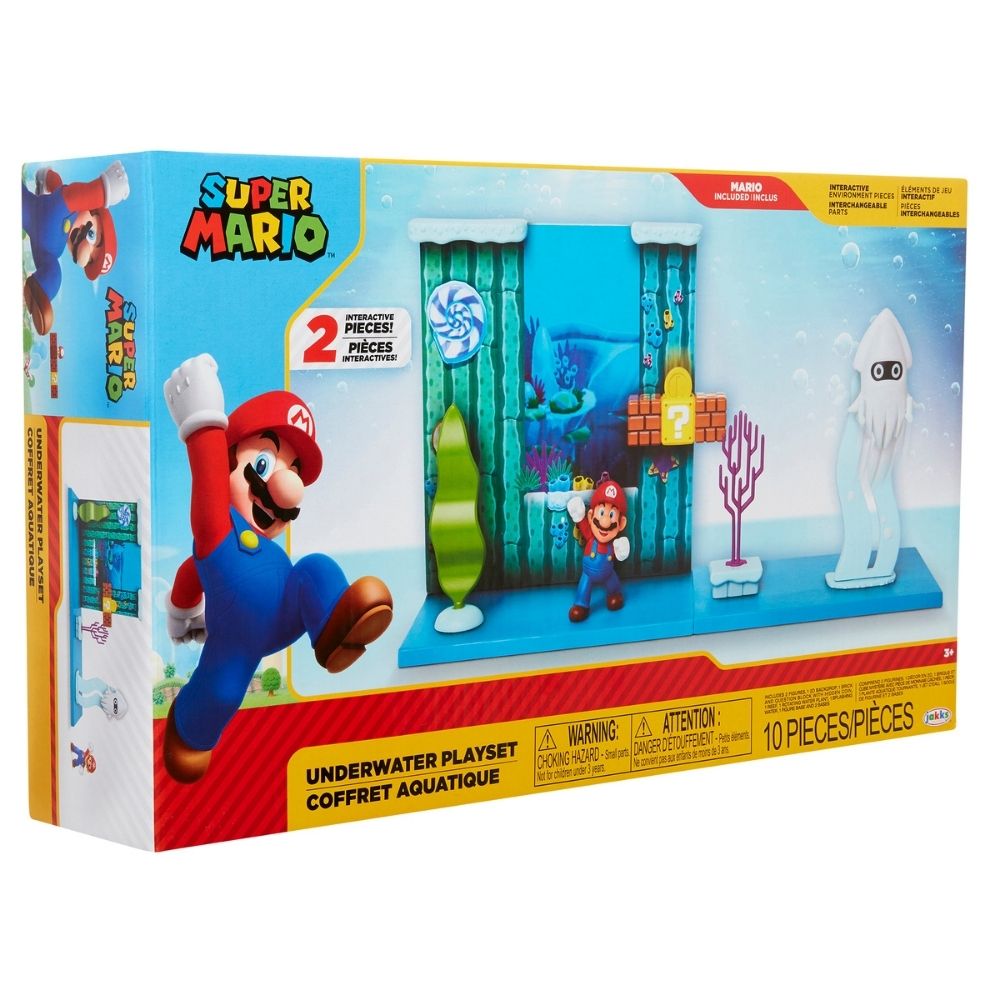 Super Mario Underwater Playset