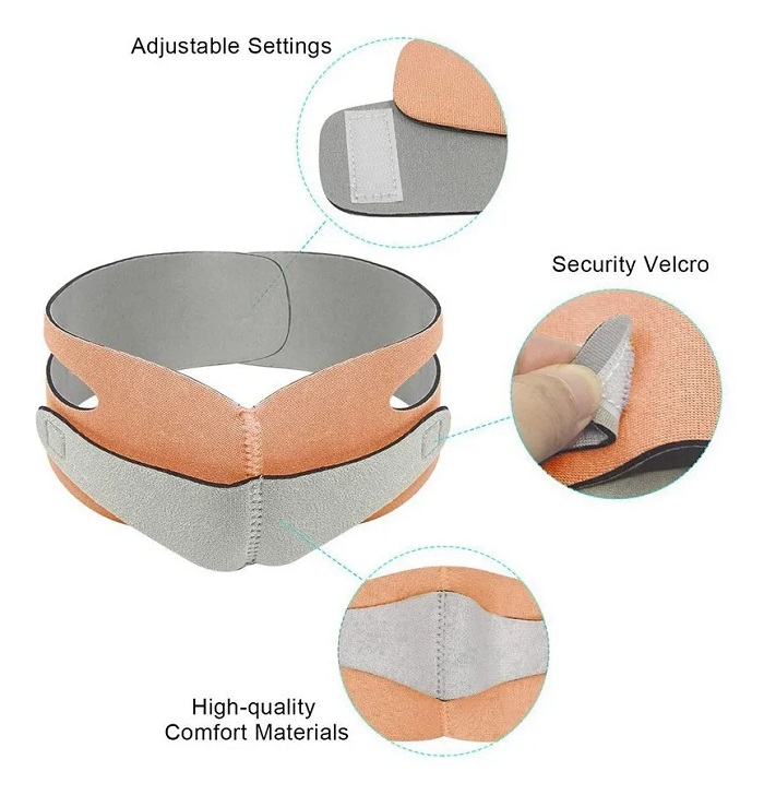 Faja Mentonera Reduce Papada Cachete Moldea Antiarrugas