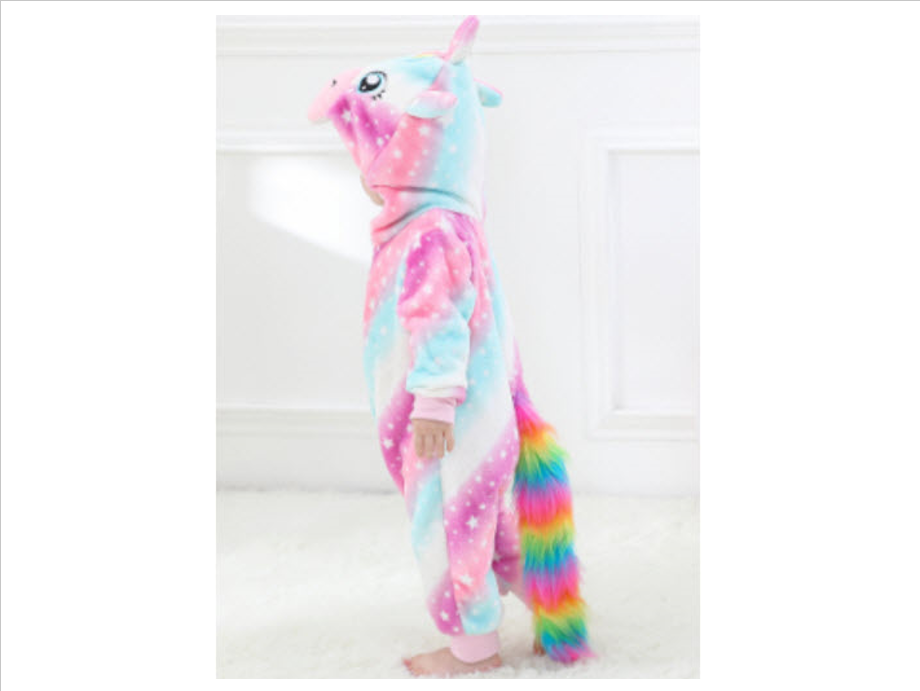 Hermoso Mameluco Bebe De Unicornio, Cómodo, Pijama, Disfraz 6 a 12 meses y 12 a 18 meses