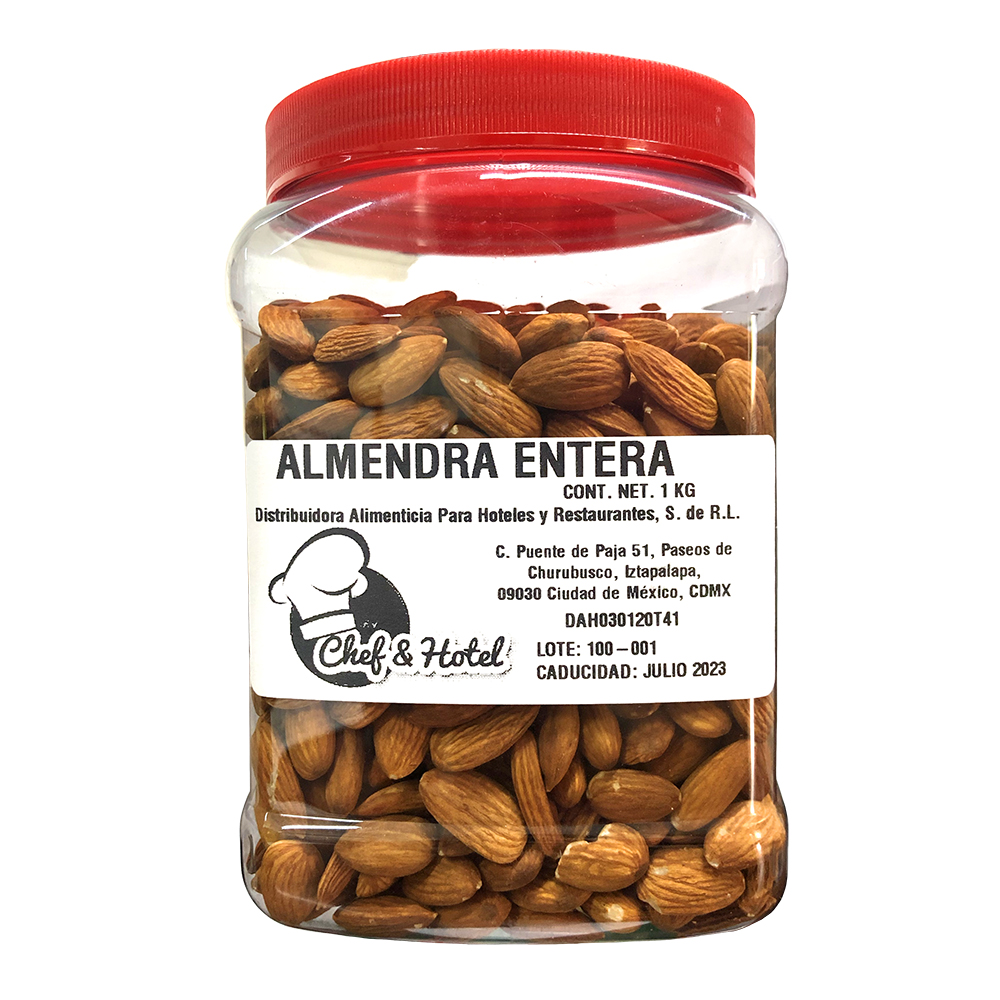 Almendra Entera Chef & Hotel Bolsa De 1 Kg
