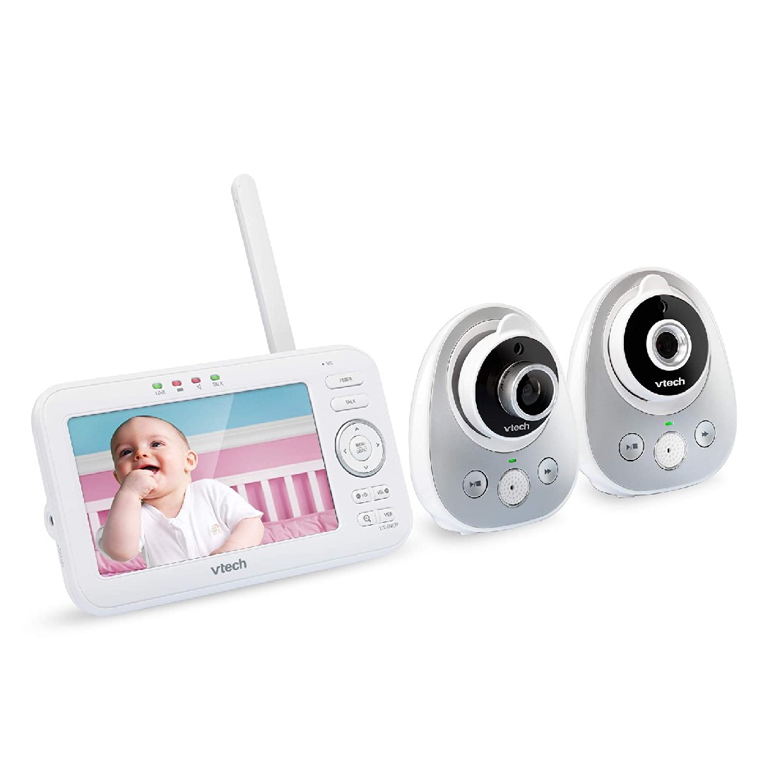 Vtech 2 Camaras Video Digital Monitor Para Bebe De 2.5pulg Vm352-2