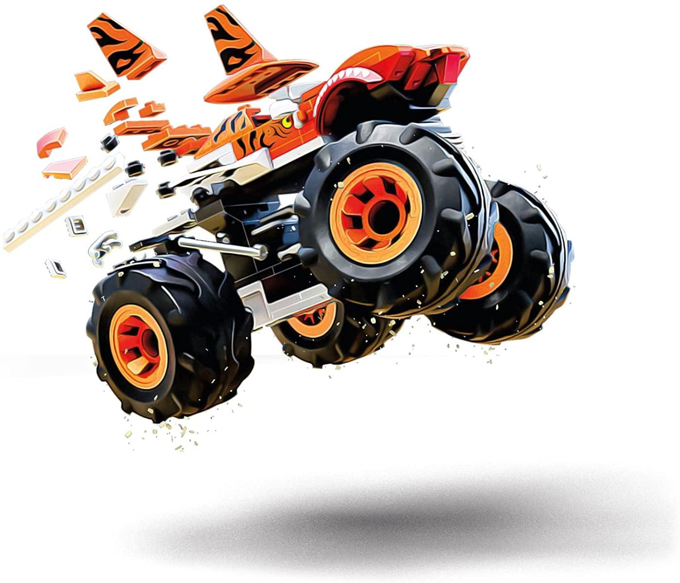 Hot Wheels Mega Construx Monster Truck Tiger Shark