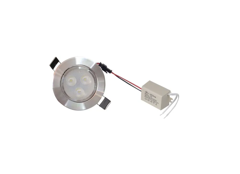 Empotrado Plafon Led 3w Spot Luz Blanca O Calida 110 Volts