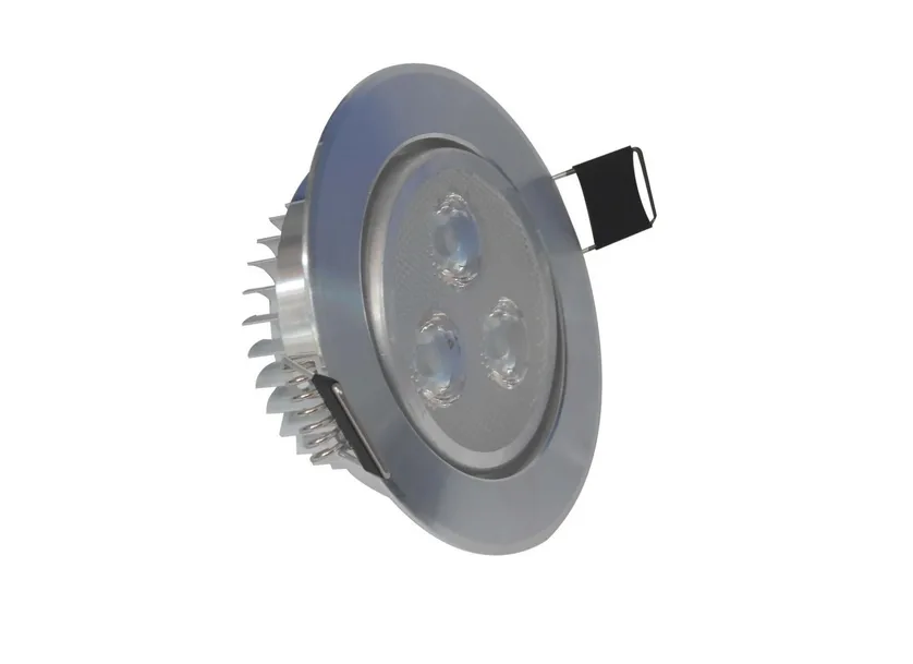 Empotrado Plafon Led 3w Spot Luz Blanca O Calida 110 Volts