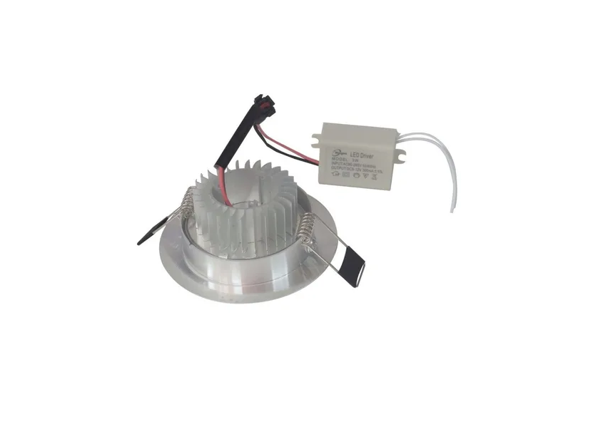 Empotrado Plafon Led 3w Spot Luz Blanca O Calida 110 Volts