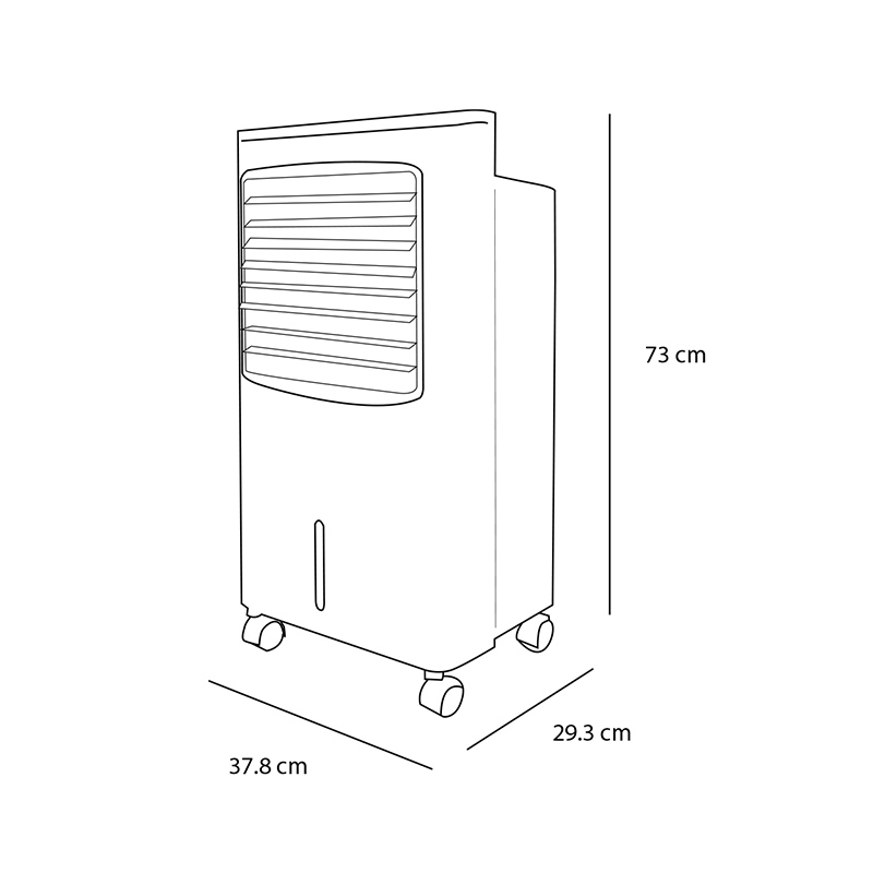 Climatizador Frío/Caliente 10 Lt DAL1BC-1015ND