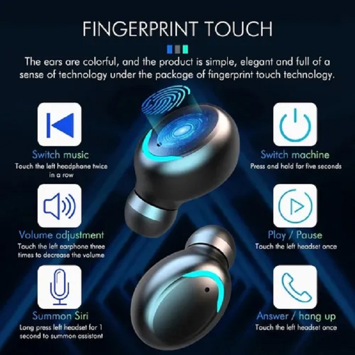 Audifonos Inalambricos Bluetooth Touch Calidad Premium