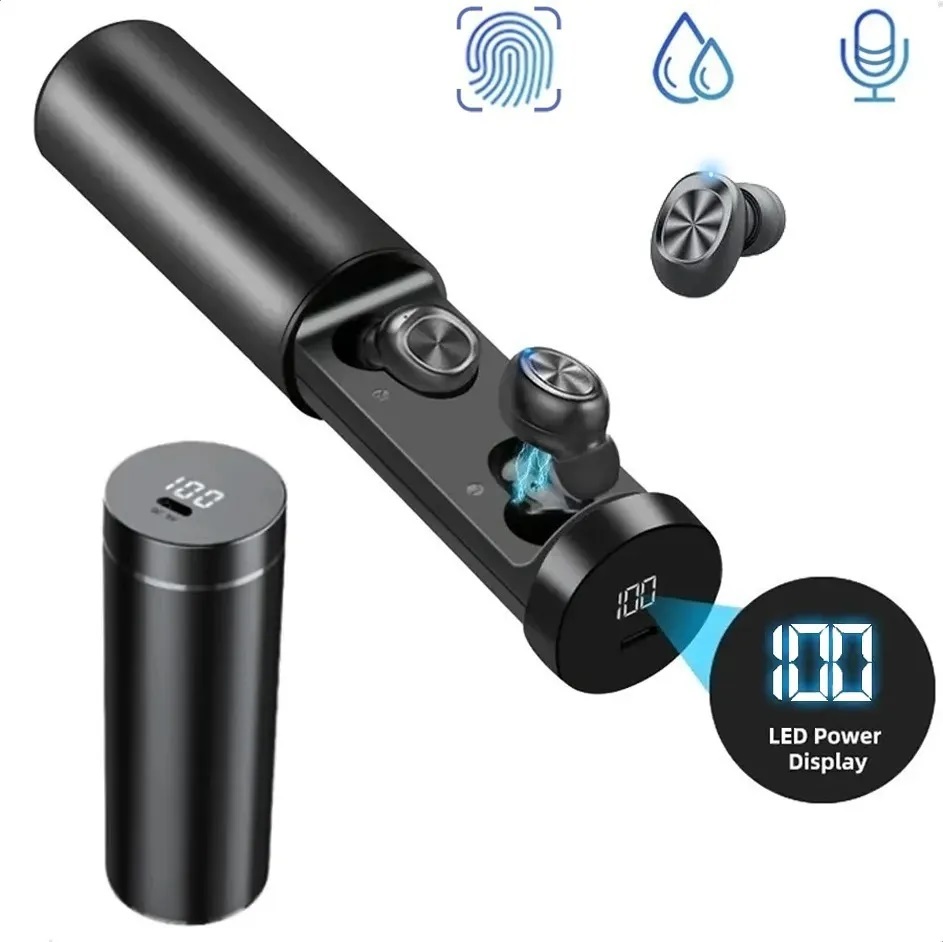 Auriculares Inalámbricos Bluetooth Tws B9 5.0 Touch Pull