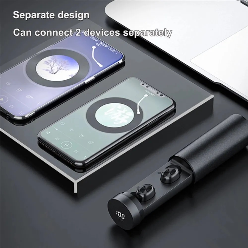 Auriculares Inalámbricos Bluetooth Tws B9 5.0 Touch Pull