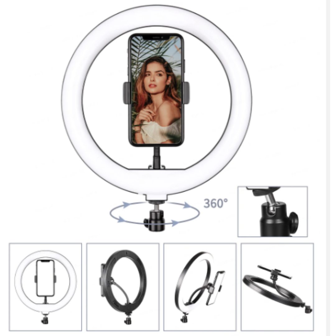 Aro de Luz Led Rgb 10 Pulgadas Con tripie