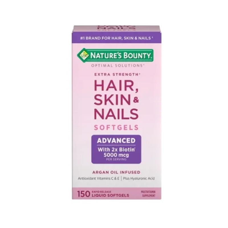 Nature's Bounty Pelo Piel Y Uñas 150 Caps Con Biotina Y Vitaminas Nature's Bounty 