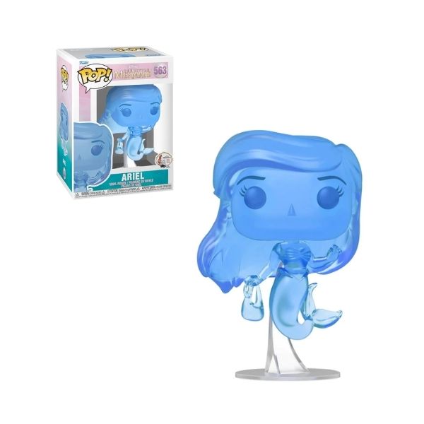 Ariel Azul Translucida Exclusivo Funko Pop Disney La Sirenita