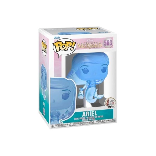 Ariel Azul Translucida Exclusivo Funko Pop Disney La Sirenita