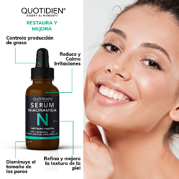 Kit Serum Vitamina C + Suero Acido Hialuronico + Niacinamida Skin Care Hidratante Facial Quotidien