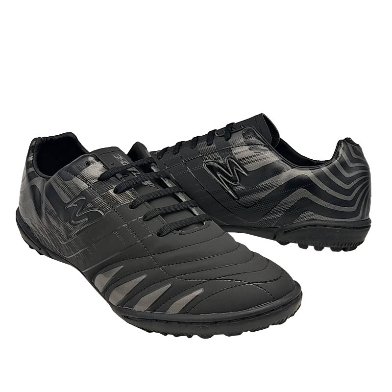 Tenis Metro-E 450 Negro Gris Oxford Futbol Rápido Fut Siete Hombre