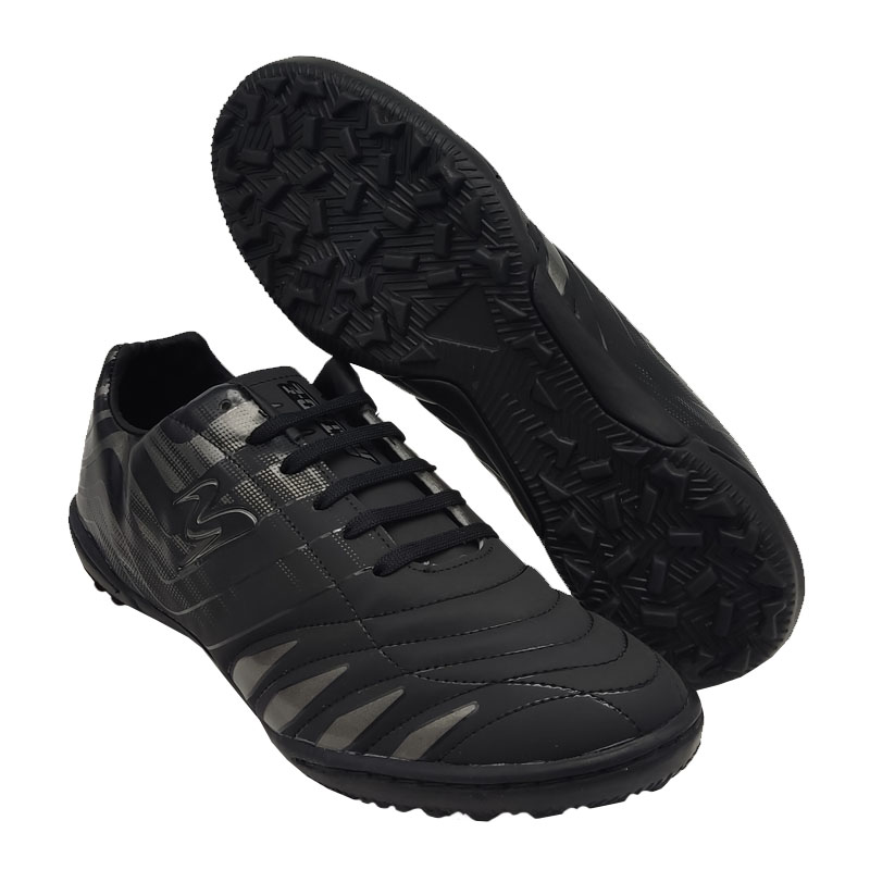 Tenis Metro-E 450 Negro Gris Oxford Futbol Rápido Fut Siete Hombre