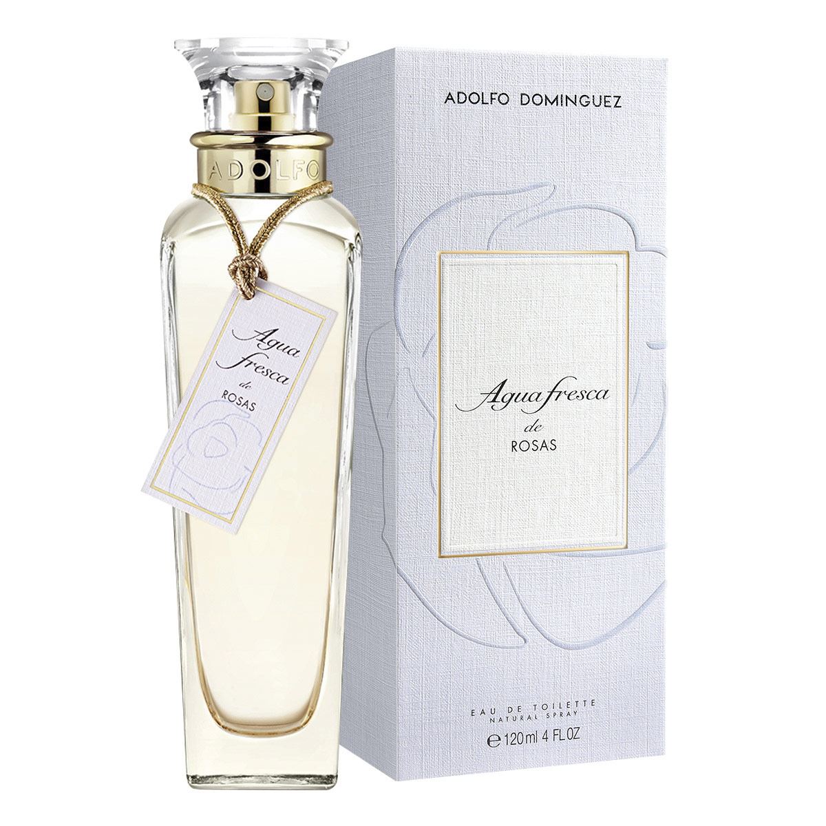 Perfume Adolfo Domínguez Agua Fresca De Rosas Edt 120 Ml