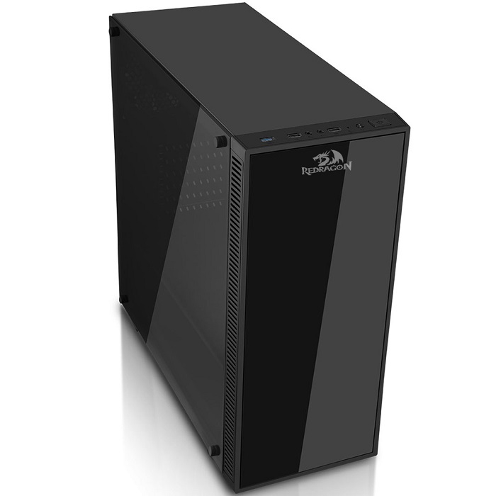 Gabinete Redragon Sideswipe Pro ARGB 4 Ventiladores Vidrio Templado GC-601