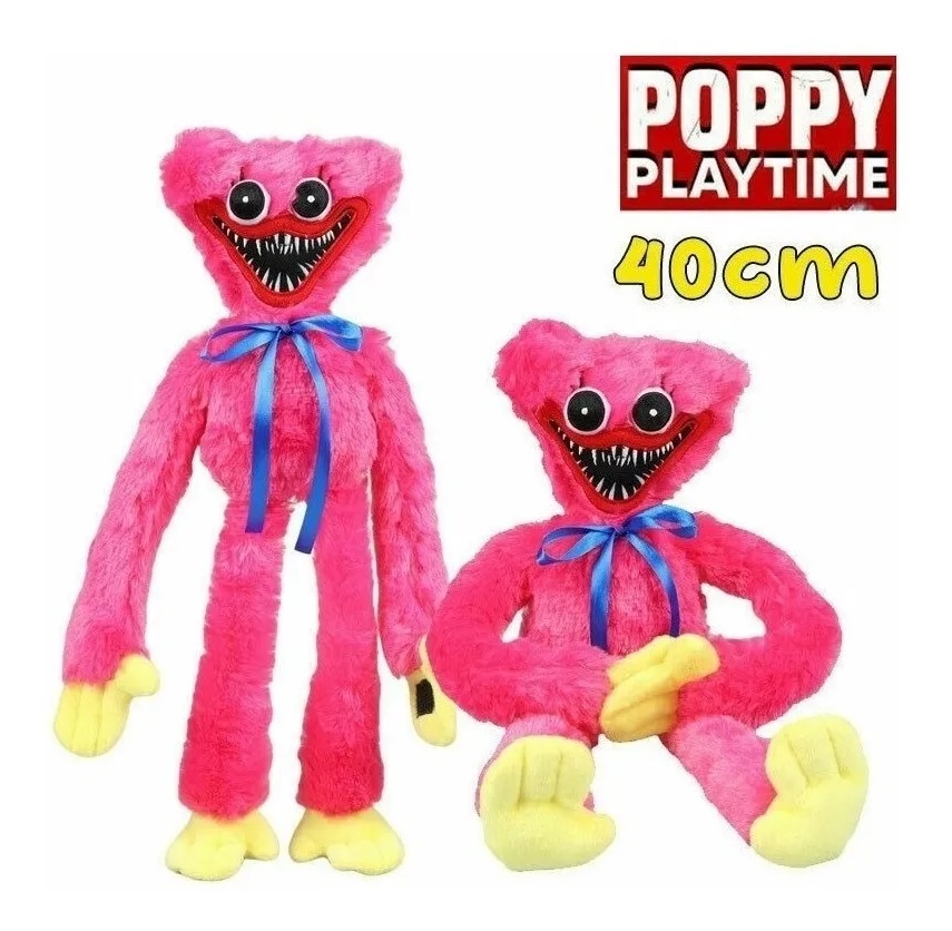 Muñeco De Peluche Poppy Huggy Wuggy Color Rosa