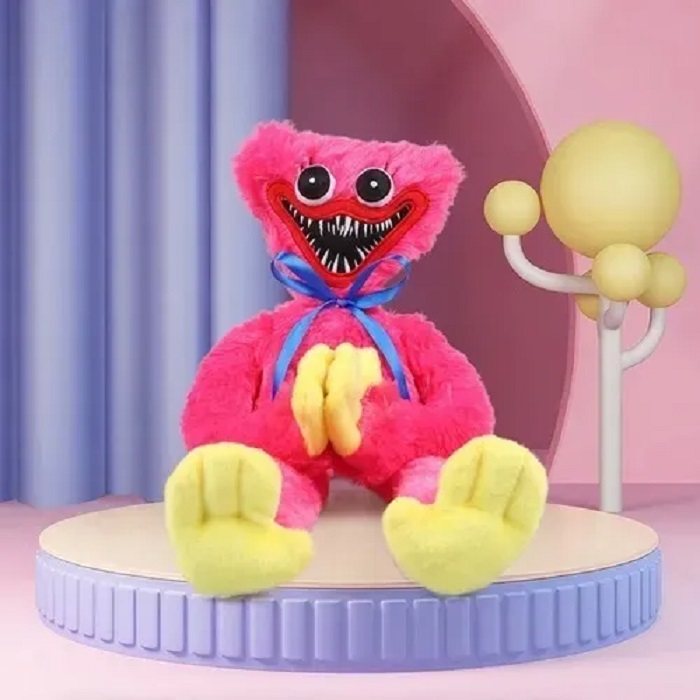 Muñeco De Peluche Poppy Huggy Wuggy Color Rosa
