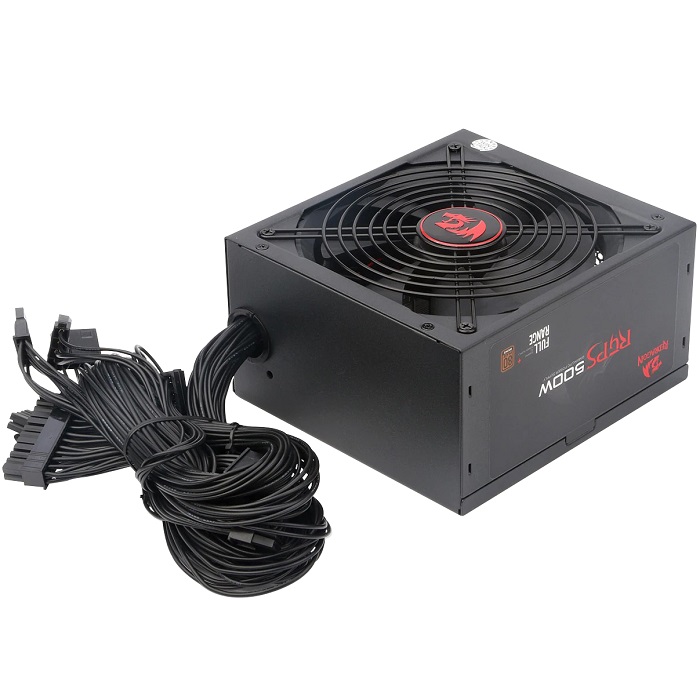 Fuente De Poder Redragon RGPS-500W 80 Plus Bronze GC-PS001