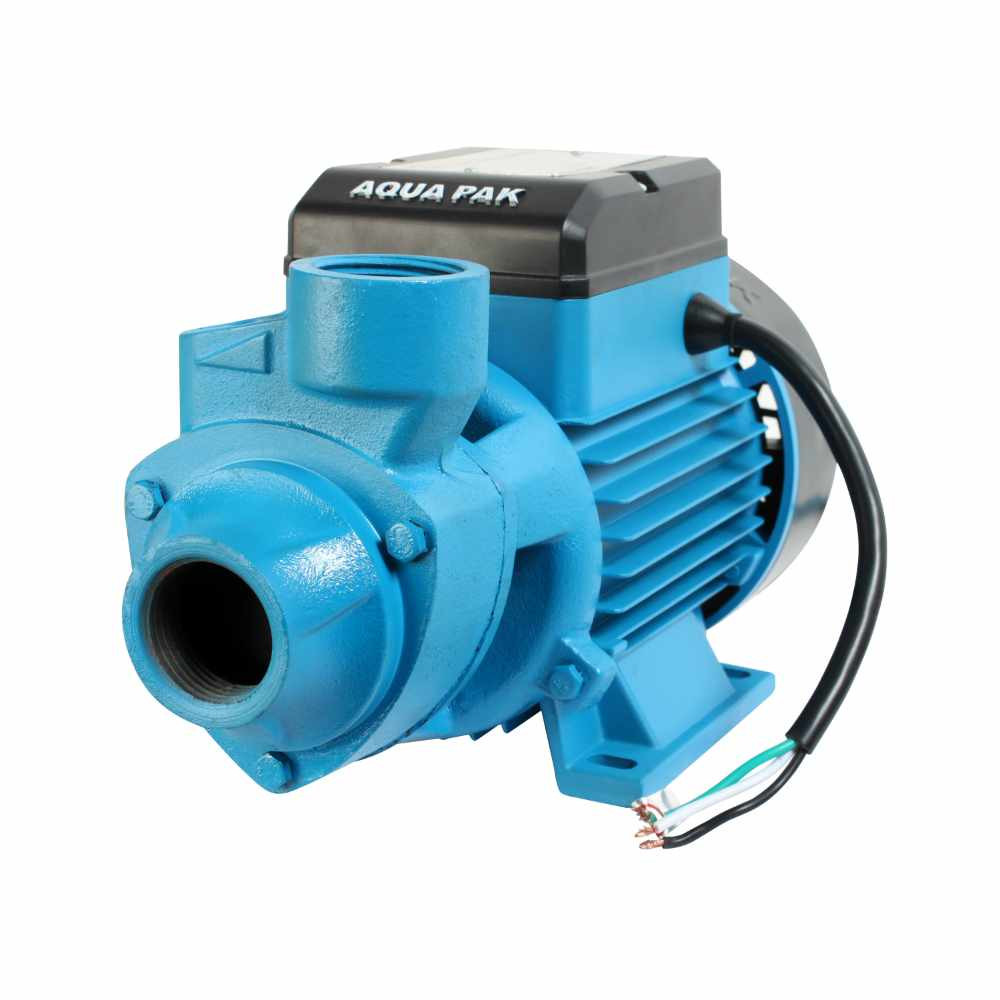 Motobomba periférica marca AQUAPAK serie AP50, 20Lpm, 1 Etapa de 1/2Hp 1 Fase 127v