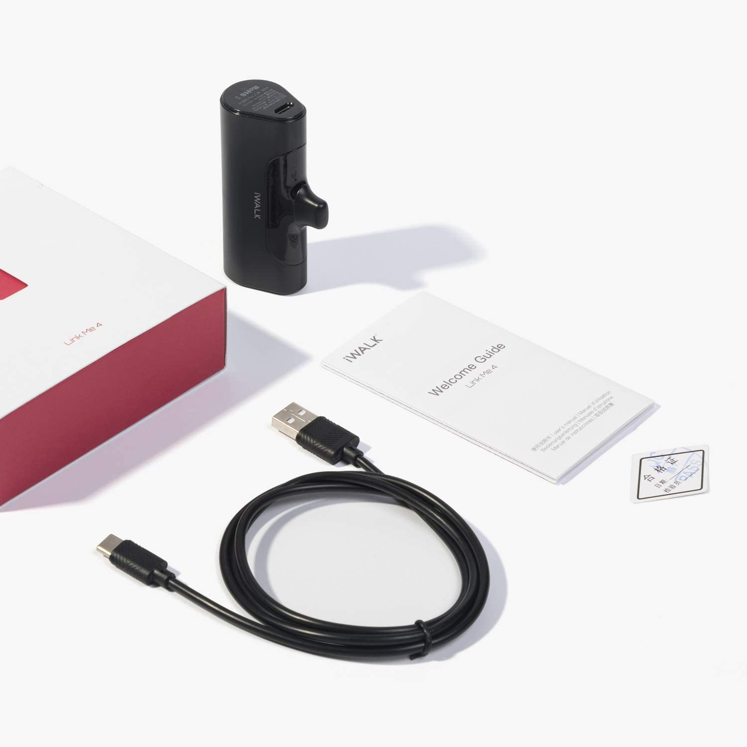 Cargador Portátil Link Me 4 DS3350L Entrada Lightning Negro