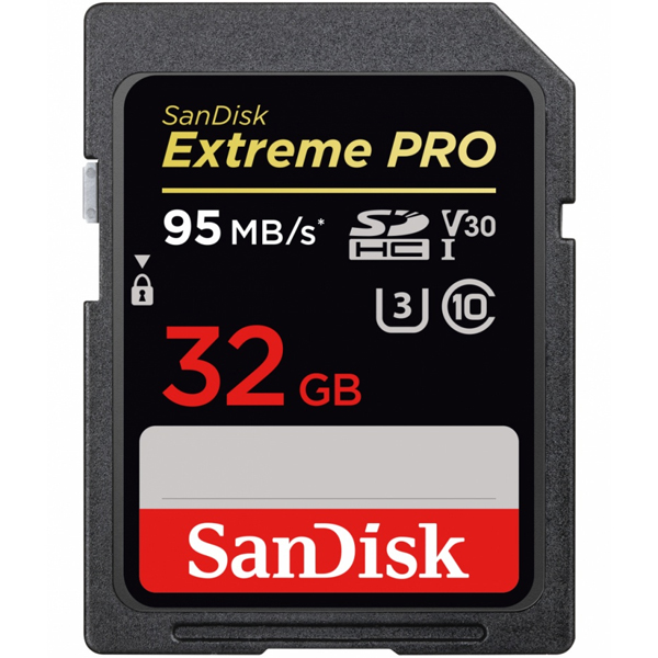 Tarjeta SD 32GB SANDISK Alta Resistencia Graba 4K SDSDXXG-032G-GN4IN