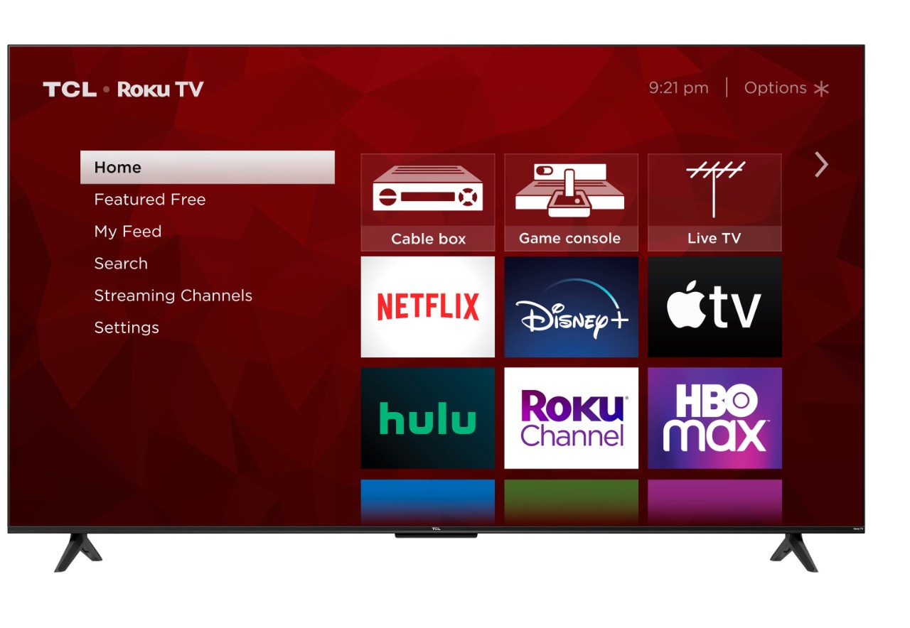 PANTALLA TELEVISION SMART TV TLC 55" ROKU TV