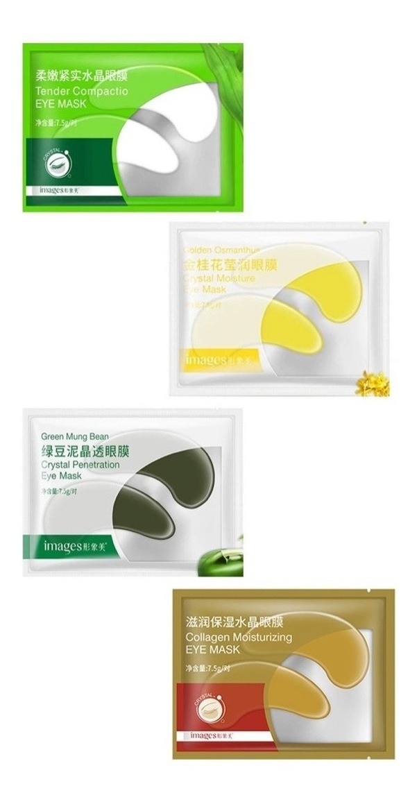 100 Pz *surtido Mixto* Mascarillas Facial Ojos Labios Puntos