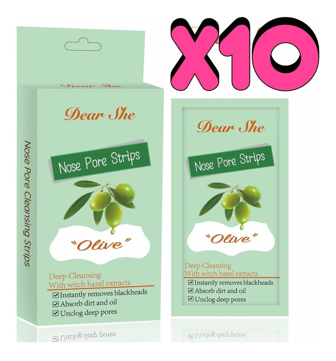 100 Pz *surtido Mixto* Mascarillas Facial Ojos Labios Puntos