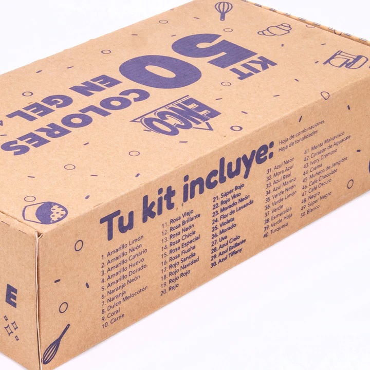 Kit De 50 Colores En Gel 40gr Enco PT-920010