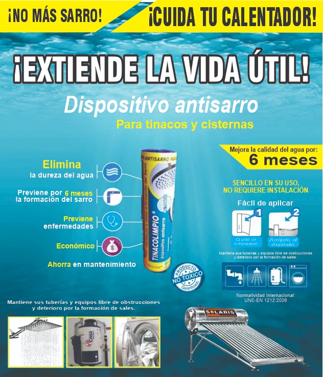 Antisarro para tinacos