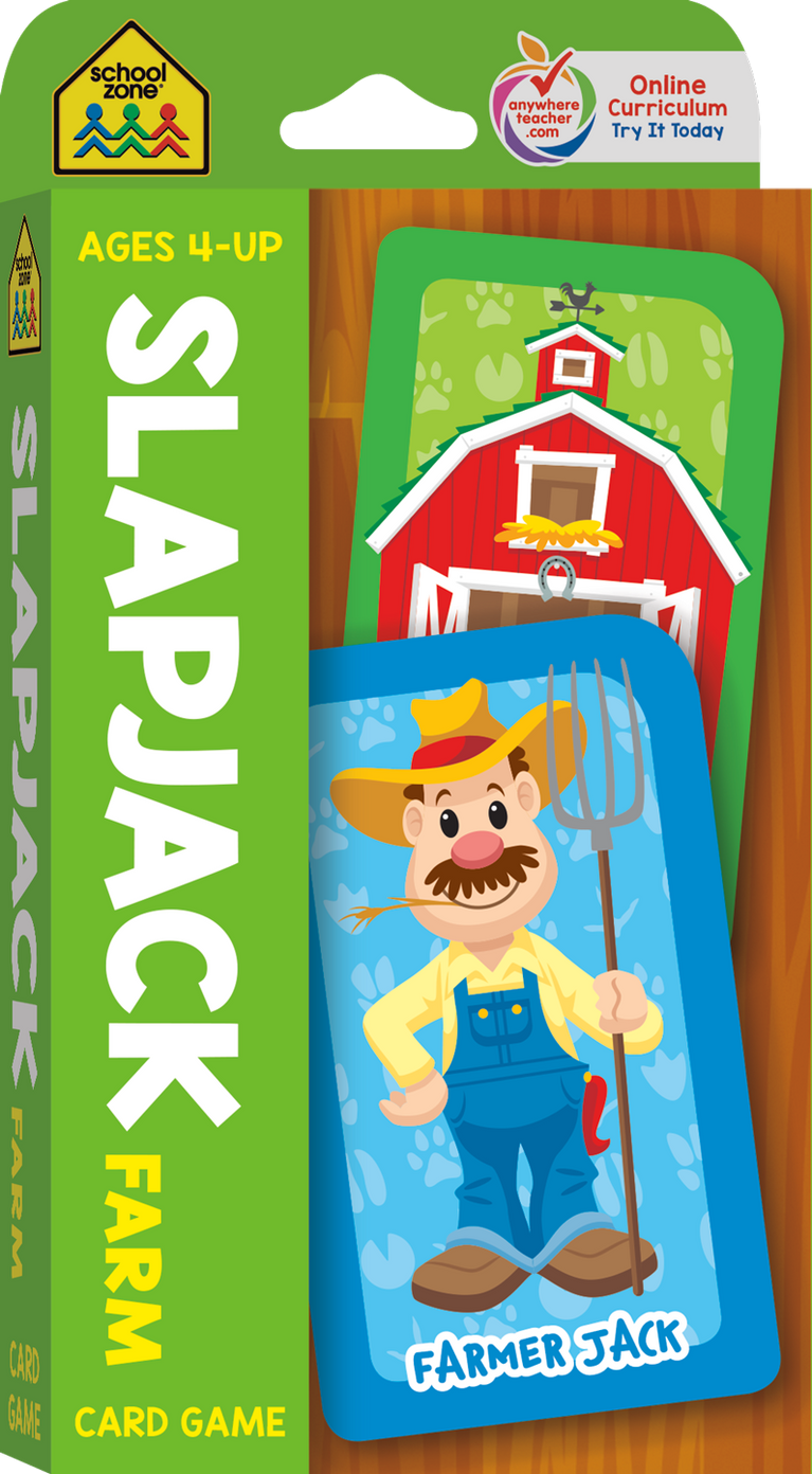 Tarjetas Slapjack Farm Card Game
