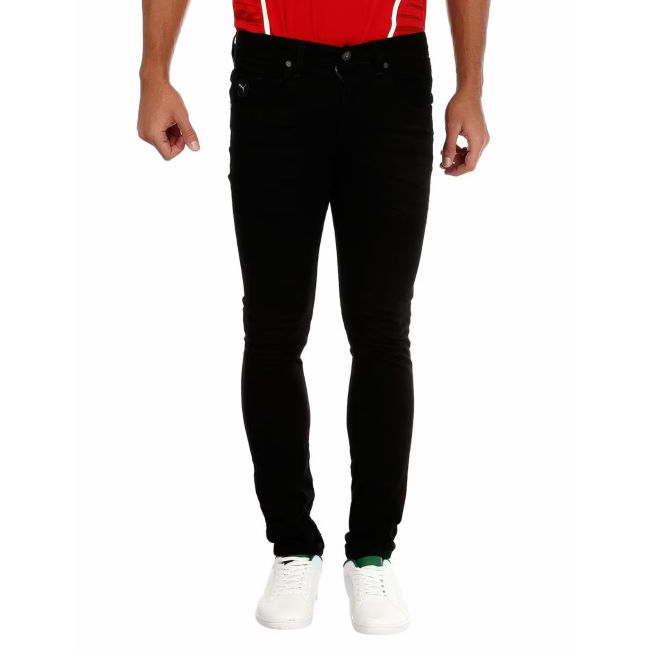PANTALÓN DE MEZCLILLA NEGRO PUMA PARA HOMBRE 575606 01 100% ORIGINAL