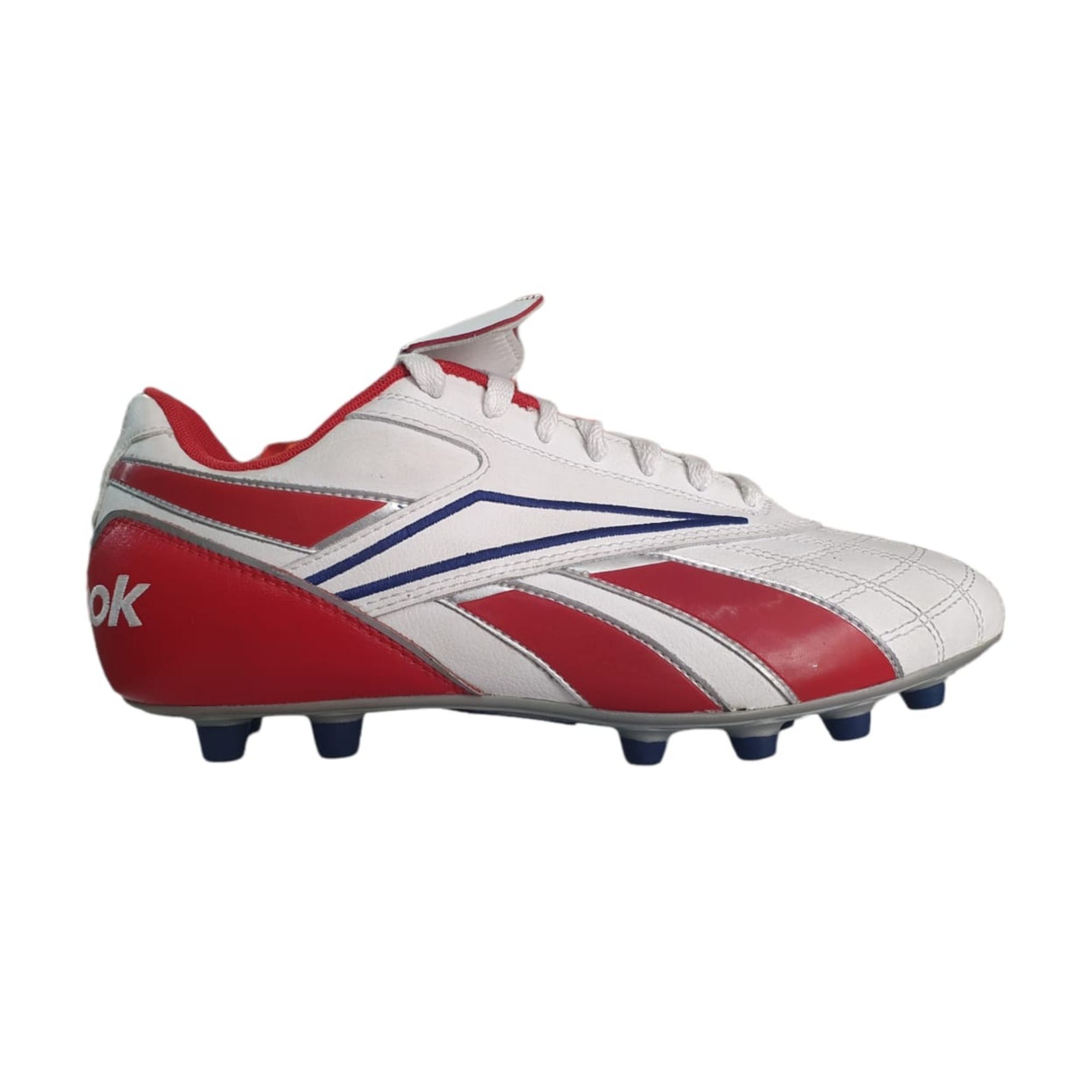 Reebok Tachón Match Ready MS Chivas Piel Blanco con Rojo Originales 19151927