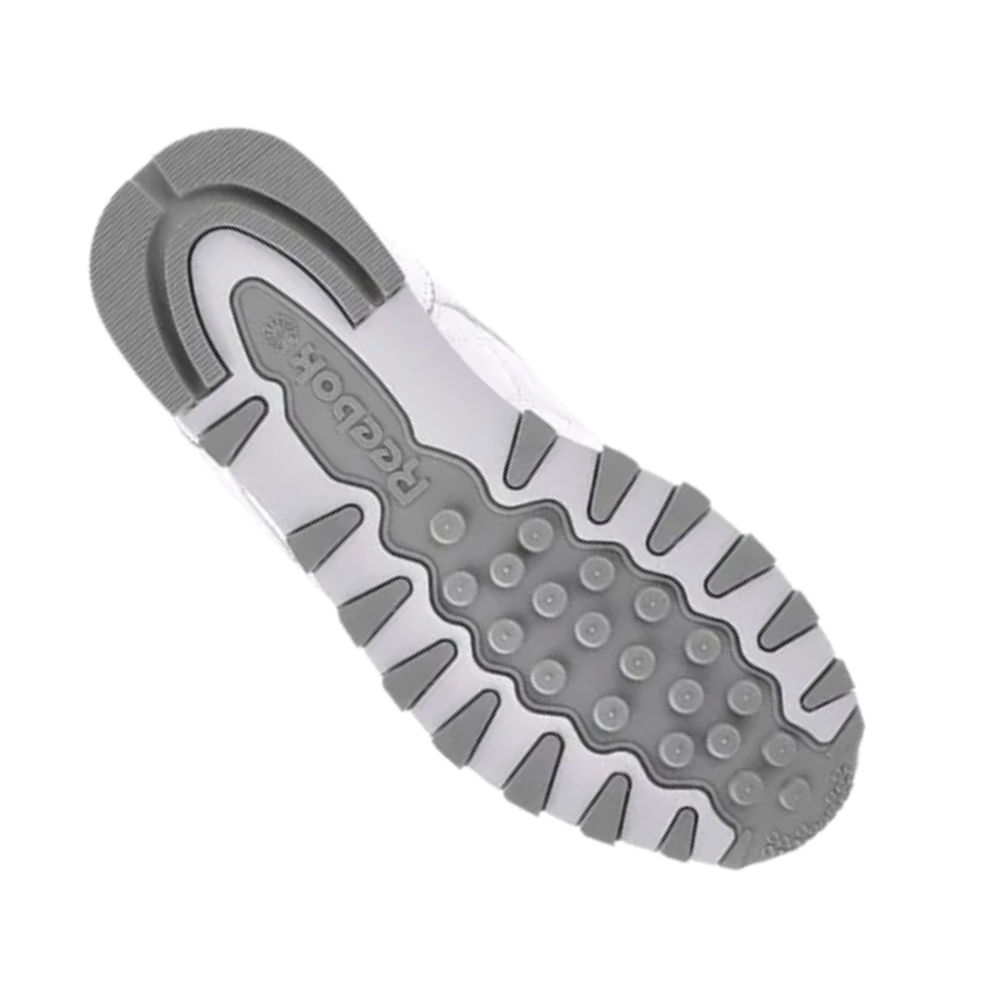 Tenis Reebok Clasico Leather Blanco con Gris Originales 2214