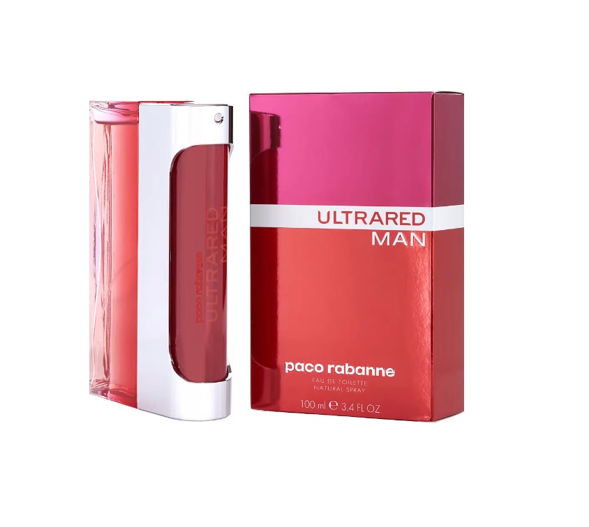 Perfume Ultrared Man Paco Rabanne Eau de Toilette 100ml Caballero Vintage